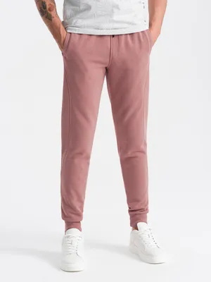 Obrázek produktu pro Ombre Clothing Pánské tepláky Siomon tmavě růžová M