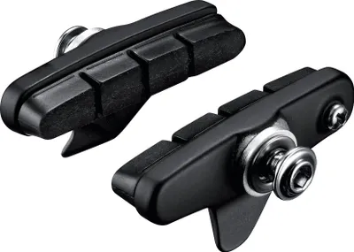 Produktbild von Shimano Br-5800/br-5700/br-5600/br-5501/br-5500/br-650/br-600/br-561/br-560 Komplette Felgenbremsbeläge Silber  Silber One Size