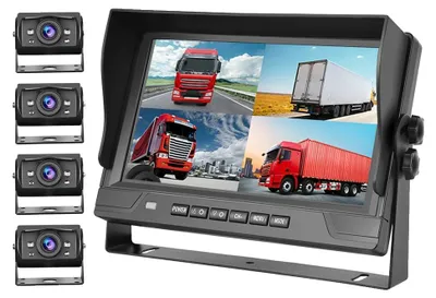 Obrázek produktu pro Automatický monitor, podpora 4 kamer, noční vidění, automatický monitor