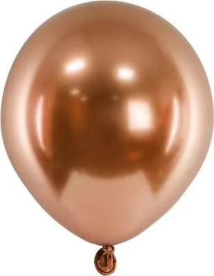Zdjęcie produktu dla Balony lateksowe Glossy, Chrome, Miedziane, 12cm, 50 szt.
