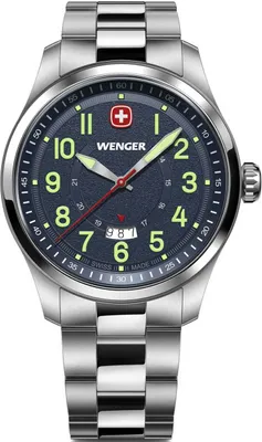 Produktbild von Wenger 01.0541.123 Herrenuhr Terragraph 43mm 10ATM