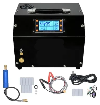 Image de Compresseur d'air - Compresseur - Pompe à air - Compresseur - 4500 PSI - 300 bars - PCP