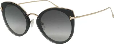 Immagine prodotto di Tom Ford - Occhiali da sole "Jess Ft0683 01B" per donna SY710 (Taglia unica) (Oro rosa)