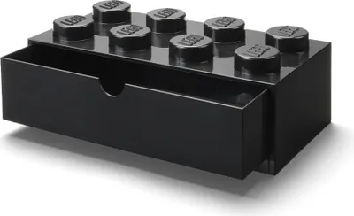 Immagine prodotto di LEGO 40211733 Cassettiera LEGO DESK DRAWER 8, 1 cassetto, nero