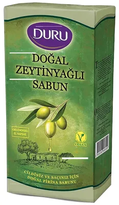 Produktbild von Duru Traditionelle Pirina Seife Olivenöl (5x160g Stück)