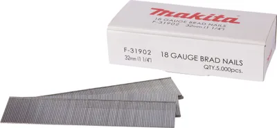 Produktbild von Makita Stauchkopfnagel Brads 32mm 5000 Stück galvanisiert ( F-31902 ) für Makita Nagler DBN500/AF505/AF506