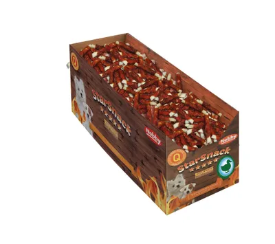 Obrázok produktu pre Nobby StarSnack Barbecue MINI Wrapped Duck Display ca. 3,0 kg, ca. 6,0 cm