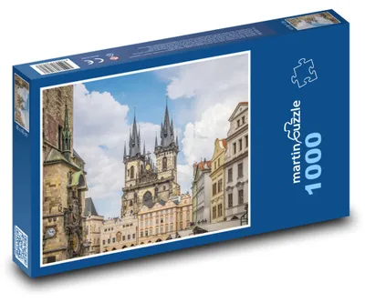 Obrázek produktu pro Puzzle 1000 Týnský kostel v Praze - martinpuzzle