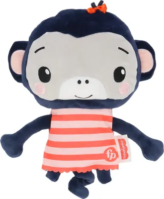 Image de Doux animal en peluche pour bébés - Ami doux pour câlins et jeux Singe