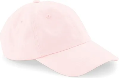 Image de Beechfield casquette unie 6 panel dad BC3683 (taille unique) (Rose pastel)
