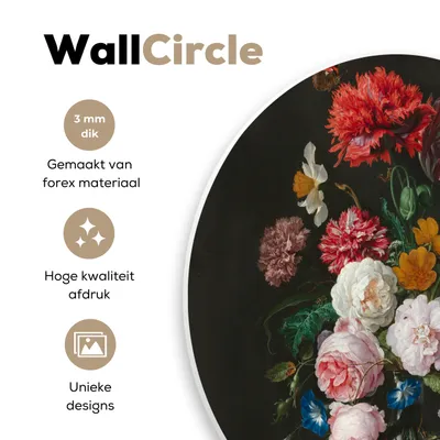 Produktbild von MuchoWow® - Wand Kreis - Das Schlafzimmer - Die Bilder - Wandmalerei - Kunst für das Haus - das Plastik