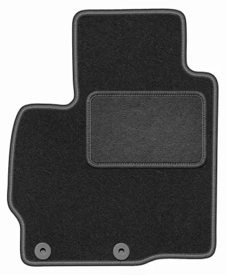 Produktbild von Fahrermatte Velours für Citroen C4 Aircross 2012-2017 (Crossover) – 1-tlg, Graphit, passgenau – Wielganizator LUX