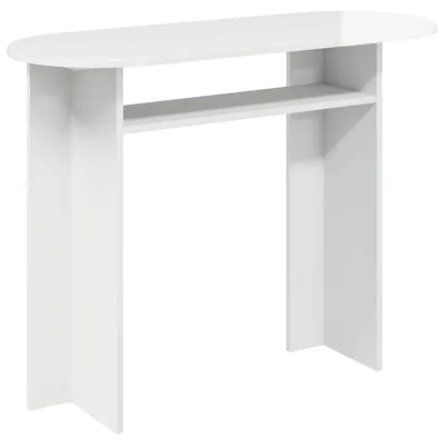 Obrázek produktu pro Konzolový stolek Bílá s vysokým leskem 100 x 39,5 x 75 cm