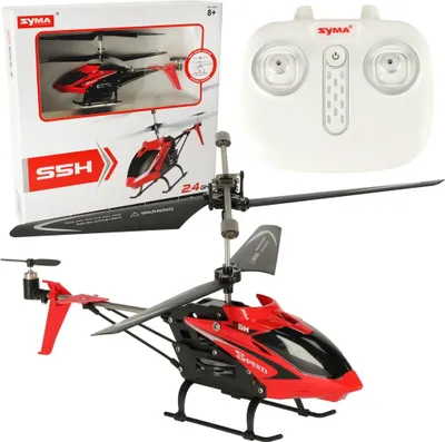 Obrázek produktu pro SYMA S5H 2,4GHz RTF RC vrtulník červený