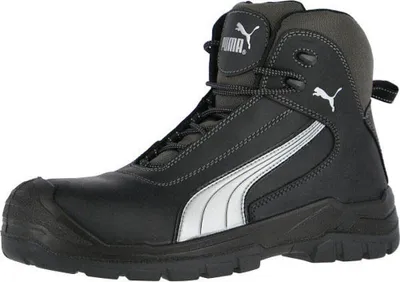 Obrázok produktu pre PUMA® pánska bezpečnostná obuv S3 "CASCADES MID" SCUFF CAPS čierna veľkosť 41