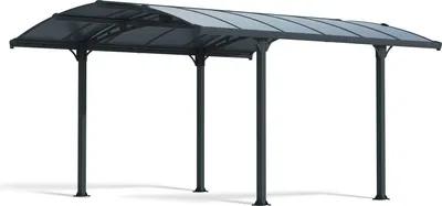 Produktbild von Palram - Canopia Aluminium Pavillon Tucson 4300 anthrazit 435x359x242 cm