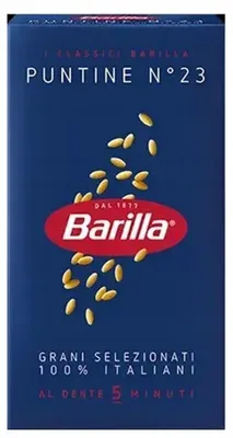 Image de Pâtes Puntine n°23, 500 g, Barilla