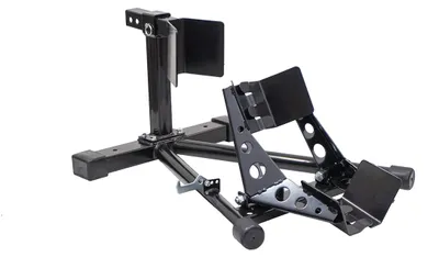 Produktbild von Motorradheber Universalständer BIKETEC PRO mit Vorderradklemme Schwarz