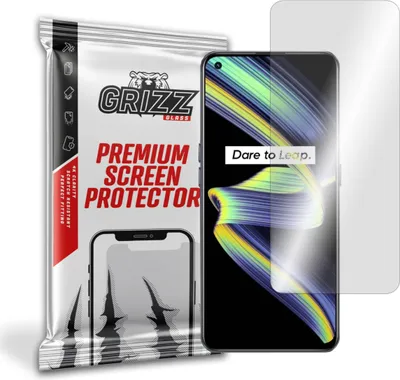 Zdjęcie produktu dla Szkło hartowane GrizzGlass HybridGlass dla Realme X7 Max 5G