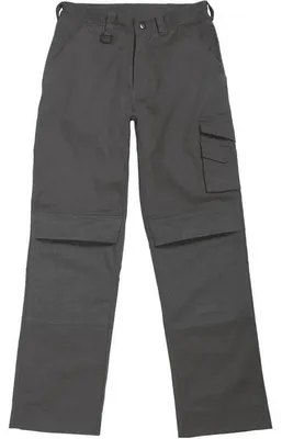 Obrázok produktu pre Pánske pracovné nohavice - B&C UNIVERSAL PRO - steel gr - veľkosť 48