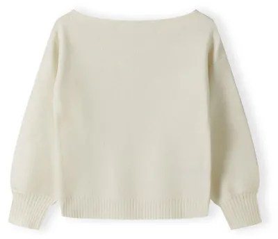 Produktbild von Minoti Pullover Creme Gr. 122 für Mädchen