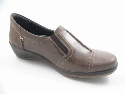 Produktbild von Comfortabel Damen  Slipper bequem braun Gr. 37
