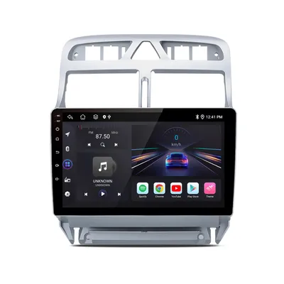 Image de Carplay 4+64G Pour peugeot 307G 2002-2013 Android13 autoradio GPS Navi Radio BT WIFI RDS dab+ SWC 8Kern