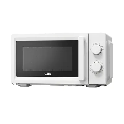 Produktbild von WILLZ Mikrowelle 20L 700W 6 Stufen Drehregler Auftaufunktion weiß