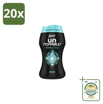 Produktbild von 20 x Lenor Unstoppables Wäscheparfüm Fresh - 140 g - Vorratspackung - 20 Stücke