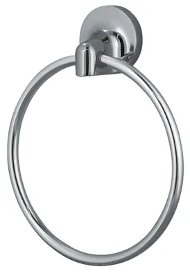 Produktbild von spirella Handtuchhalter aus Edelstahl | Bad Badezimmer Halter Halterung Handtuch Handtuchhaken Handtuchhalterung Handtuchring Handtuchständer Ring Lagune