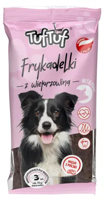 Obrázek produktu pro Krmivo pro psy – pamlsky pro psy – 3 ks vepřových karbanátků – 70 g masových pamlsků pro psy