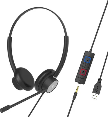 Zdjęcie produktu dla Tellur Voice 420, Przewodowa, 150 - 10000 Hz, 132 g, Zestaw słuchawkowy, Czarny