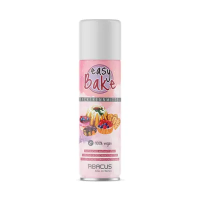 Produktbild von ABACUS® Backtrennspray - Pflanzliches Backtrennmittel vegan & ohne Palmöl, Backspray zum Einsprühen & Einfetten von Backformen, Backtrennspray 200ml