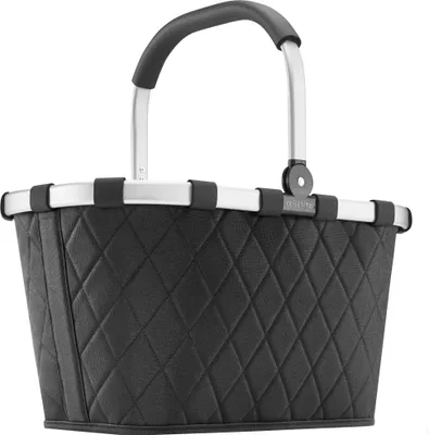Produktbild von reisenthel carrybag Einkaufskorb Rhombus Schwarz BK7059