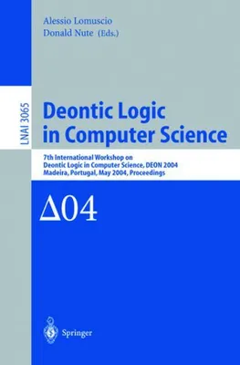 Immagine prodotto di Deontic Logic in Computer Science
