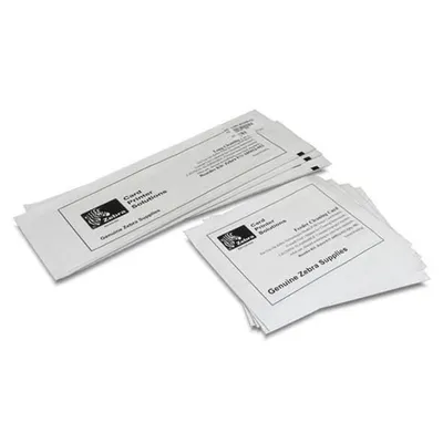 Zdjęcie produktu dla Zebra 105999-701, Zestaw do czyszczenia głowicy drukującej, Zebra, Biały, ZXP Series 7, 15 - 25 °C
