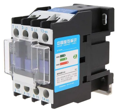 AC-Schütz CJX2-1210 220V 12A für feste und DIN-Schienenmontage