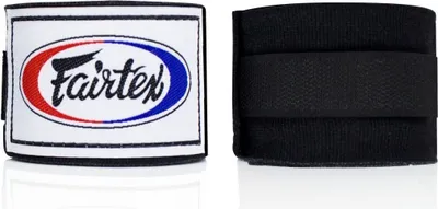 Produktbild von Fairtex Boxbandagen HW2 4,5 m halb-elastisch Schwarz