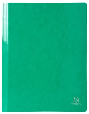 Image de Exacompta Chemise à rabats carton Manila 355g/m² Iderama A4 Vert Foncé