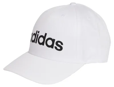 Produktbild von adidas Uni Linear Baseball Hat, White/Black, M-L