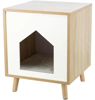 Produktbild von TRIXIE Höhle Isa - hellbraun/weiß - 40 × 50 × 40 cm