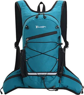 Produktbild von Outdoor-Sportrucksack, Reiserucksack, Fahrradrucksack, Rucksack, geeignet für Outdoor-Camping, Wandern, Reisen, Radfahren usw., Seeblau