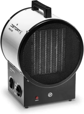Productafbeelding van Elektrische Heater - Keramische Kachel - Ruimtes Verwarmen - Geen Zuurstofverbruik - 400 Volt - Zwart
