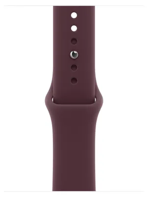 Produktbild von Apple 40 mm Sportarmband Burgunder - M/L, Band, Smartwatch, Burgund, Apple, Watch 38mm / 40mm / 41mm, Gummi