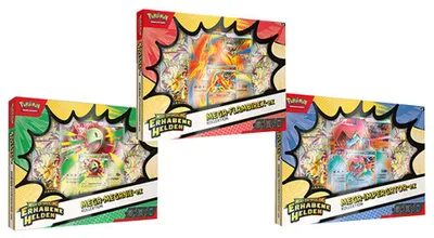 Zdjęcie produktu dla Pokémon: Wielcy Bohaterowie – Mega Kolekcja (wersja niemiecka)