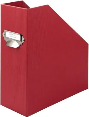 Immagine prodotto di Cartella per riviste con manico S.O.H.O. rosso per A4