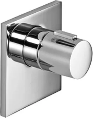 Produktbild von Dornbracht Unterputz Thermostat ohne Mengenregulierung MEM 1/2' schwarz matt 36501780-33, 36501780-33