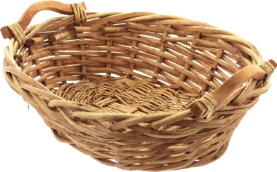 Produktbild von FRANK FLECHTWAREN Schale Zopf-Rand, Korb, Aufbewahren, Aufräumen, füllen, Dekorieren, verschenken, Natur
