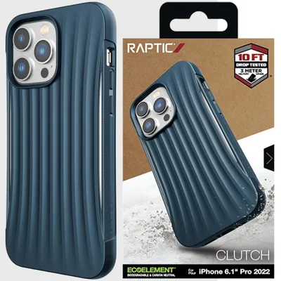 Produktbild von Raptic X-Doria Clutch Case iPhone 14 Pro Backcover Blau