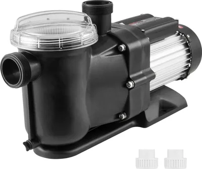 Obrázok produktu pre Bazénové čerpadlo 1,5 HP, max. prietok 100 GPM, jednorýchlostné bazénové čerpadlo, 220 V, 2850 ot/min, max. výtlačná výška 15 m, filtračné čerpadlo s filtračným košom, pre nadzemné bazény, vírivky, kúpele